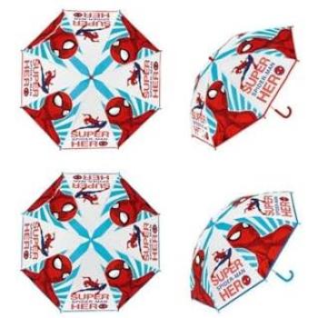 Paraguas Marvel para Niños con Patrón Spider‑Man Transparente de EVA