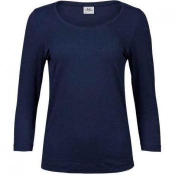 Manteau en coton étiré 3/4 féminin Tee Jays – Noir