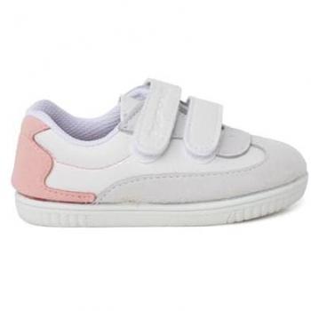 Pisamonas Zapatillas de lona de niños blanditas mínimal talonera colores