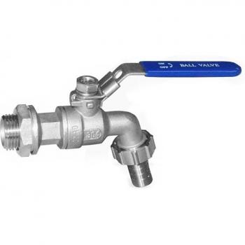 Weldless 1/2 Inch Stainless Steel Ball Valve for Mash Tun