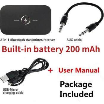 Bluetooth 5.0 Wireless Audio Adapter for Car PC TV Headphones