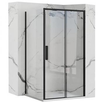 Rapid Slide Cabina Doccia Angolo 100x100 Nero