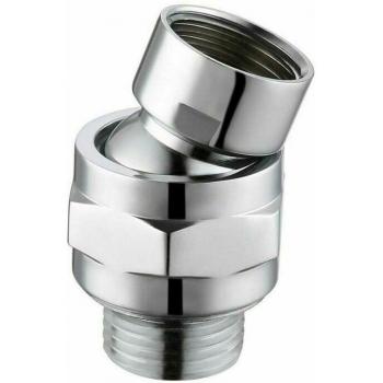 Chrome Ball Joint Shower Head Angle Adjuster