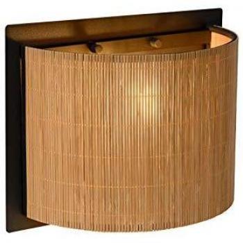 Lucide Lighting Magius Scandinavian Wall Light - 1xE27 - Light Wood