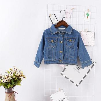 Manteau streetwear en jean pour bébés