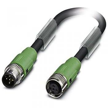 M12 Speedcon A Coding Sensor‑Actuator Cable 1 m (Black/Grey)