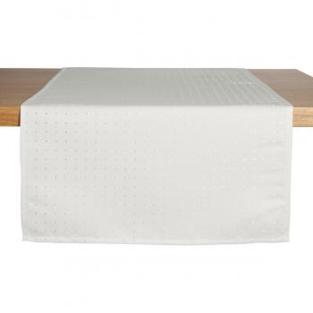 Runner da tavolo Nito ERWIN M. 50x130 cm bianco rettangolare