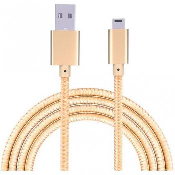 USB 2.0 Mini 5P Male to Type A Male Data Cable 1M