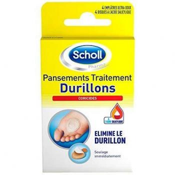 Scholl Tratamiento Durezas 4 Apósitos
