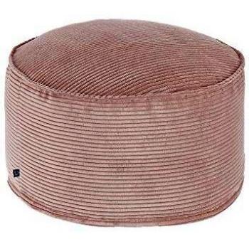 Rosa Sammetstor Sittpuff – Wilma Edition