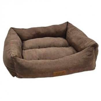 Luxury Dog Lounger Bed - Oatmeal