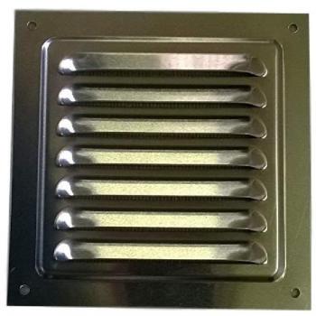 Aluminum Grill Vent 125mm x 125mm – Bug Shield, Corrosion Resistant