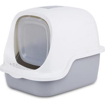 Bandeja de arena cerrada para gatos