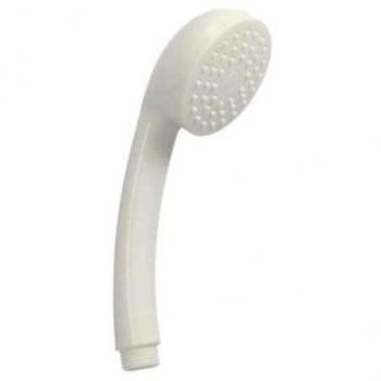Pomme de douche Éco 73 mm, modèle simple, couleur blanche – économiseur d’eau