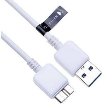 USB-B Cable for StoreJet 25H3 External Hard Drive HDD 3.0 (1m White)