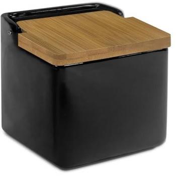 Salero Original de Cocina en Cerámica con Tapa Abatible