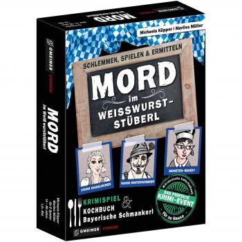 Schlemmen, Spielen & Ermitteln (Krimispiele im GMEINER-Verlag)