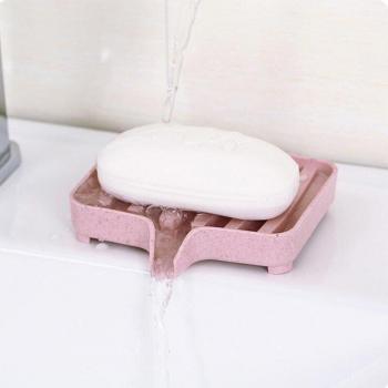 Boîte à savon multifonction avec drainage pour salle de bain