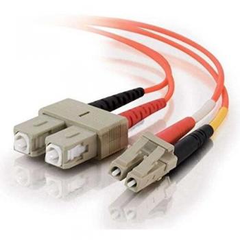 C2G LowSmoke ZeroHalogen PatchKabel LC MultiMode M bis SC multimode M 1 m