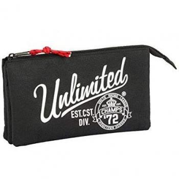 ECKO BLACK Estuche portatodo Triple