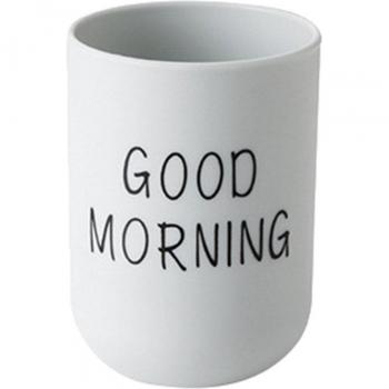 Good Morning Bathroom Toothbrush Holder