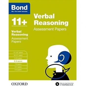 Bond 11 Verbal Reasoning Assessment Papers 8 to 9