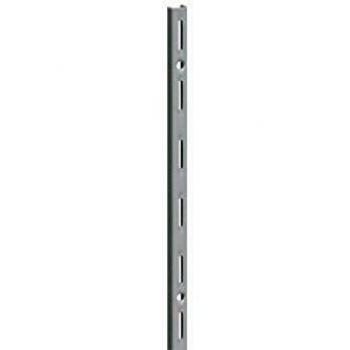 Cremagliera Binario 50 cm Grigio Alluminio