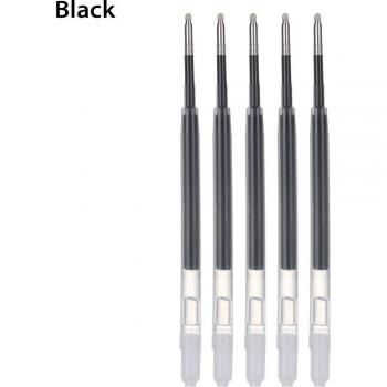 5PCs Gel Pen Refill 0.5MM Black Blue Ink