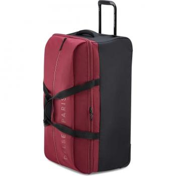 Delsey Paris Egoa 117L Borsa Ruotante Rosso-Nero