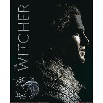 Póster The Witcher Sombras de Abrazo - 40 x 50 cm - Pyramid International