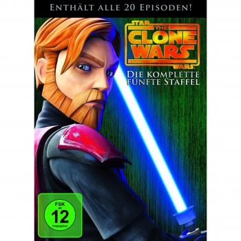 Star Wars: The Clone Wars - Die komplette fünfte Staffel [4 DVDs]
