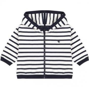 Giacca di sudore marshmallow Petit Bateau