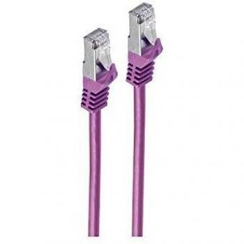 Shiverpeaks Cavo patch RJ45 S/FTP PIMFCat.7 cavo grezzo viola 2,0 m