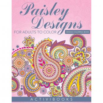 Paisley Designs For Adults To Color - Design Coloring Book