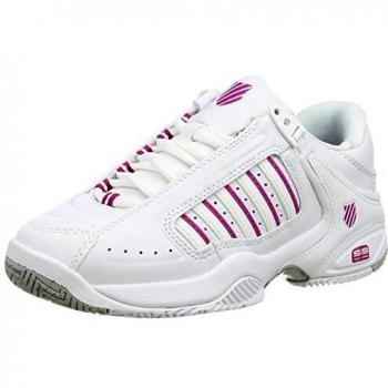 K-Swiss Performance Defier Rs, Damen Tennisschuhe, Weiß (White/Veryberry 39)