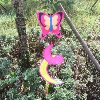 Colorful Animal Spiral Wind Spinner