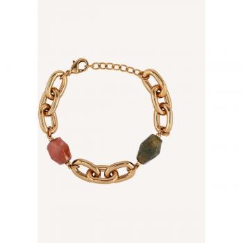 Vidal & Vidal Pulsera Pilar Chapado con piedra amatista X9715419