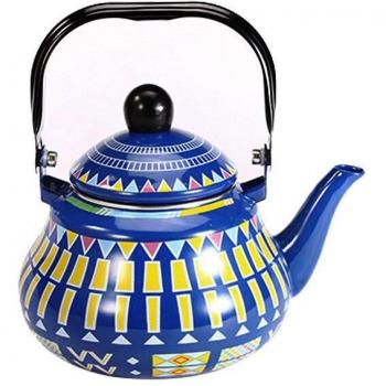 Pear‑Shaped Enamel Kettle