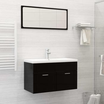 VidaXL Integrated Basin with Faucet 81x39x18 cm Ceramic White