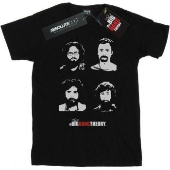 The Big Bang Theory Ladies Expedition Beards Cotton Boyfriend T-Shirt
