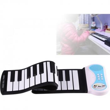61 Key Portable Electronic Roll-up Piano Keyboard
