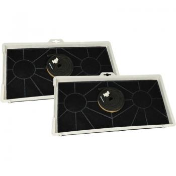 DHL755B Compatible 2x Activated Carbon Filter Pack with Installation Hardware