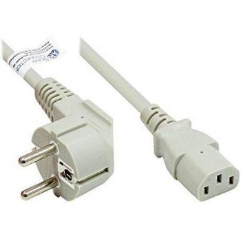 Good Connections Netzkabel - 0,5 m / 50 cm - Schutzkontakt-Stecker Typ E+F