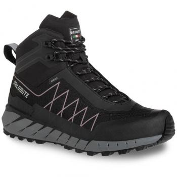 Zapatos de Senderismo Femenino Dolomita Crola Negra Gore‑Tex