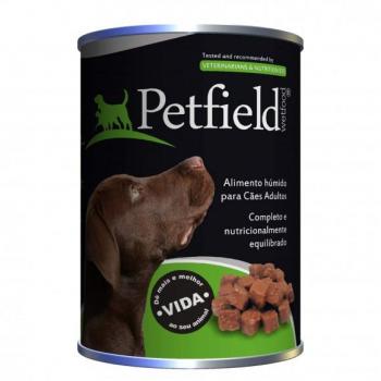 Petfield Comida Úmida para Cães com Carne e Legumes