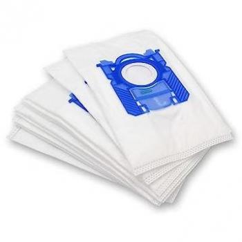 Sacs aspirateur vhbw 10x compatibles Miostar 4810, 4810 Vac, 4900, 4900 Vac, 6900 - microfibres non tissées, 28,5cm x 16.5cm, blanc