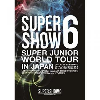 SUPER JUNIOR CONCIERTO SUPER SHOW6 JAPÓN (Doble DVD)