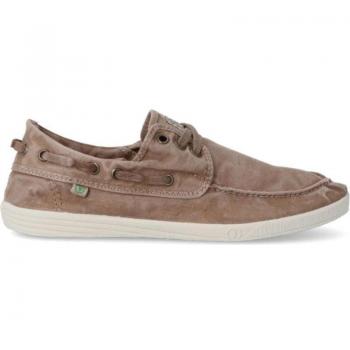 Zapatos de Hombre NATURAL WORLD ZAPATILLAS LONA 303E BEIG BEIGE
