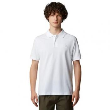 Maglietta Polo Uomo North Face Basic Bianca