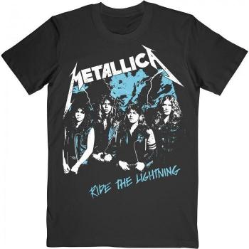 Unisex Ride The Lightning Vintage Shirt – Black – Size Small